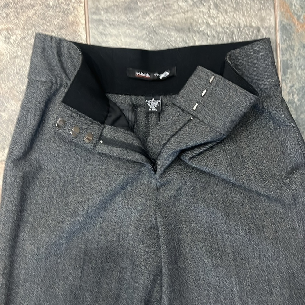 Rafaella Gray Dress Pants Classic Style